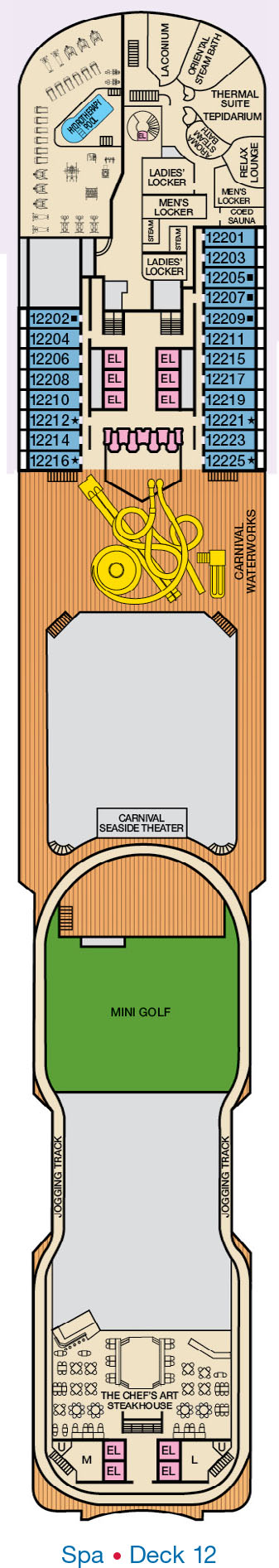 Carnival Dream Deck 12