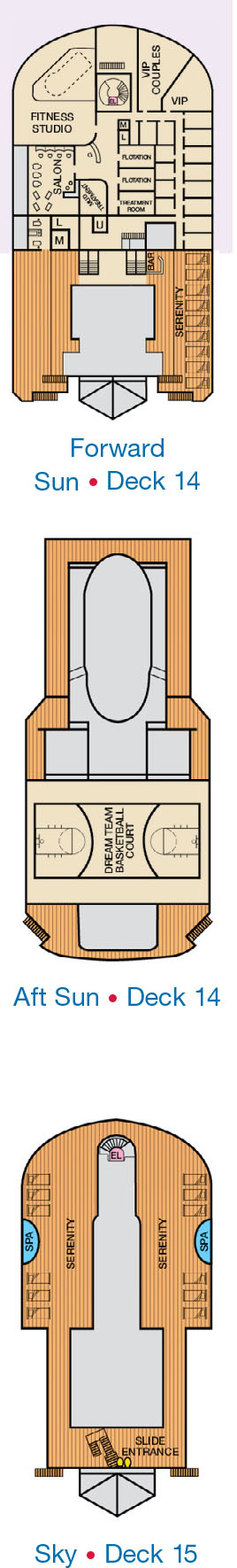 Carnival Dream Deck 14-15