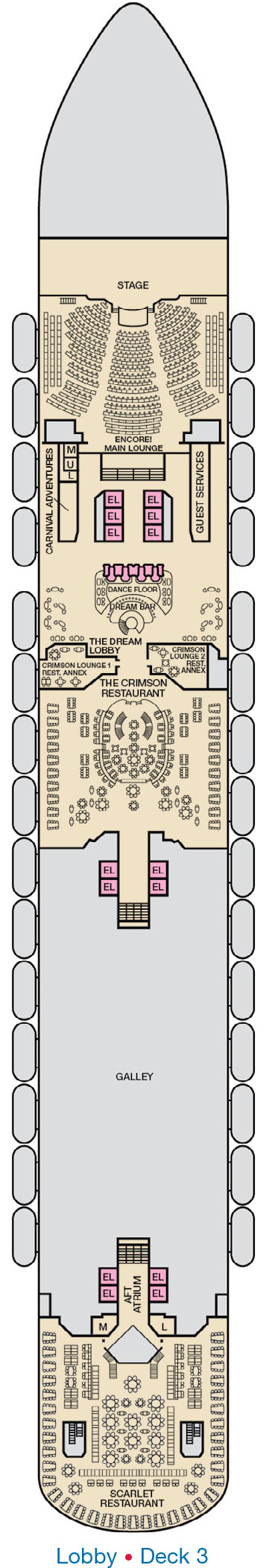 Carnival Dream Deck 3