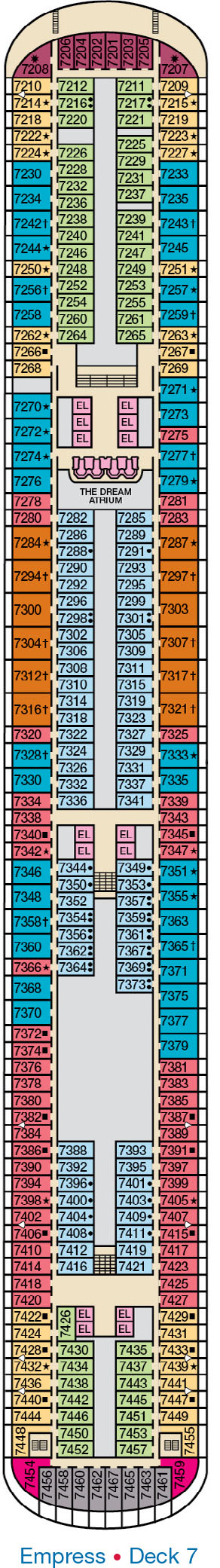 Carnival Dream Deck 7