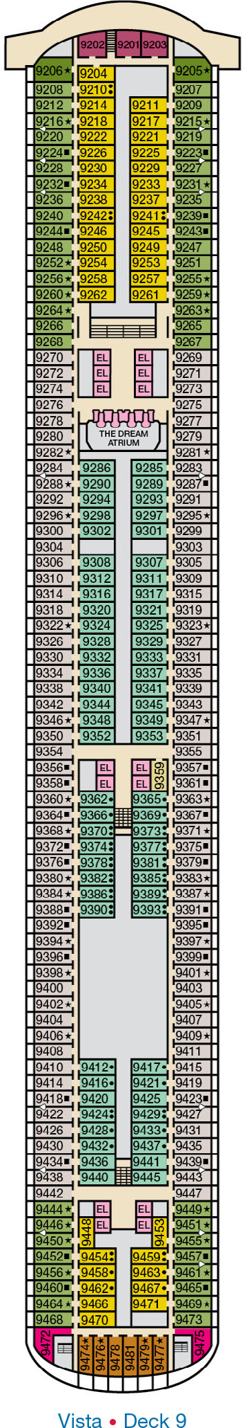 Carnival Dream Deck 9