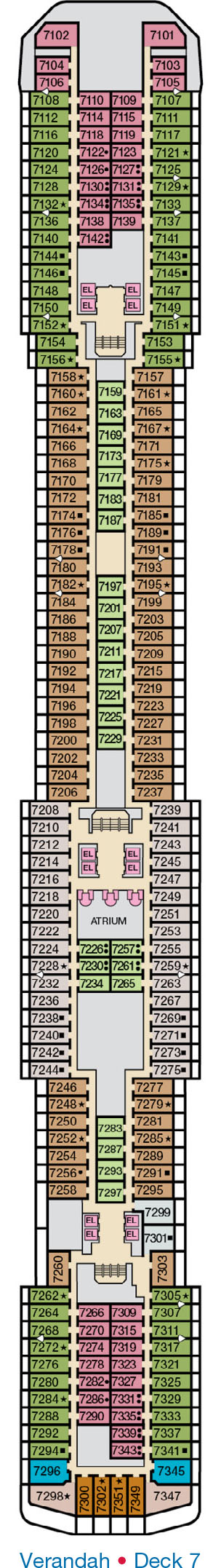 Carnival Legend Deck 7