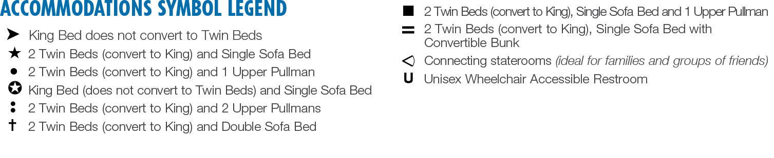 Carnival Legend Symbols
