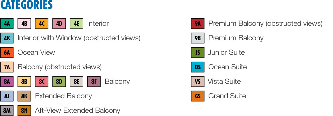 Carnival Legend Symbols