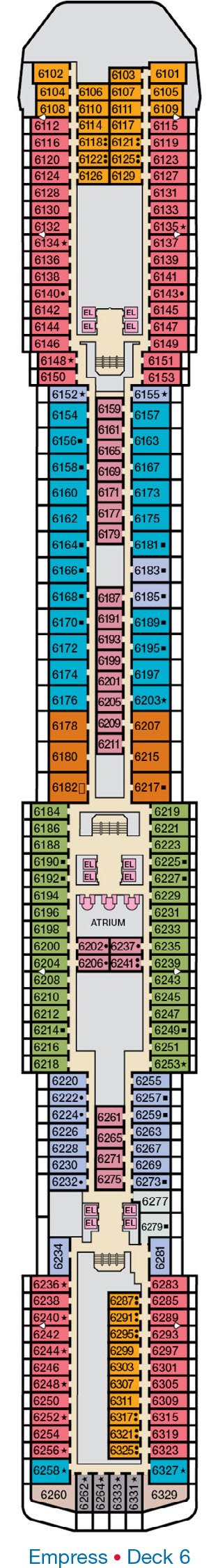 Carnival Miracle Deck 6