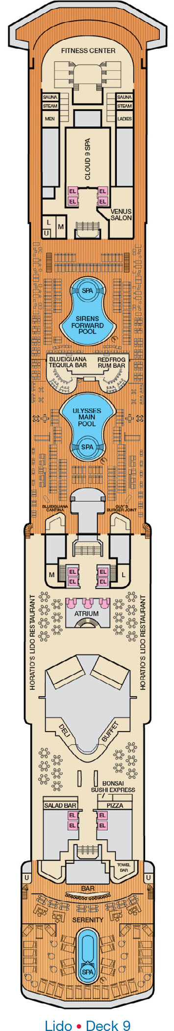 Carnival Miracle Deck 9