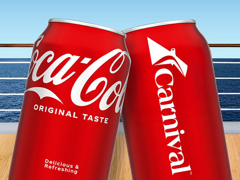 Coke and Carnival Graphic
