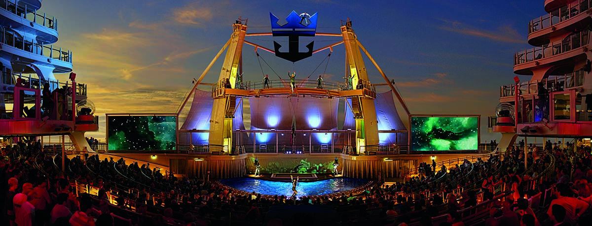 Harmony of the Seas Aqua Theatre Harmony of the Seas Aqua Theatre
