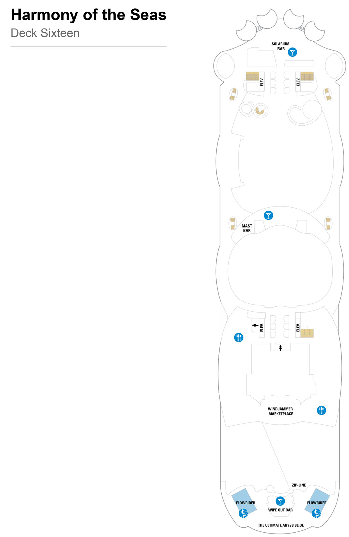 Harmony of the Seas Deck 16