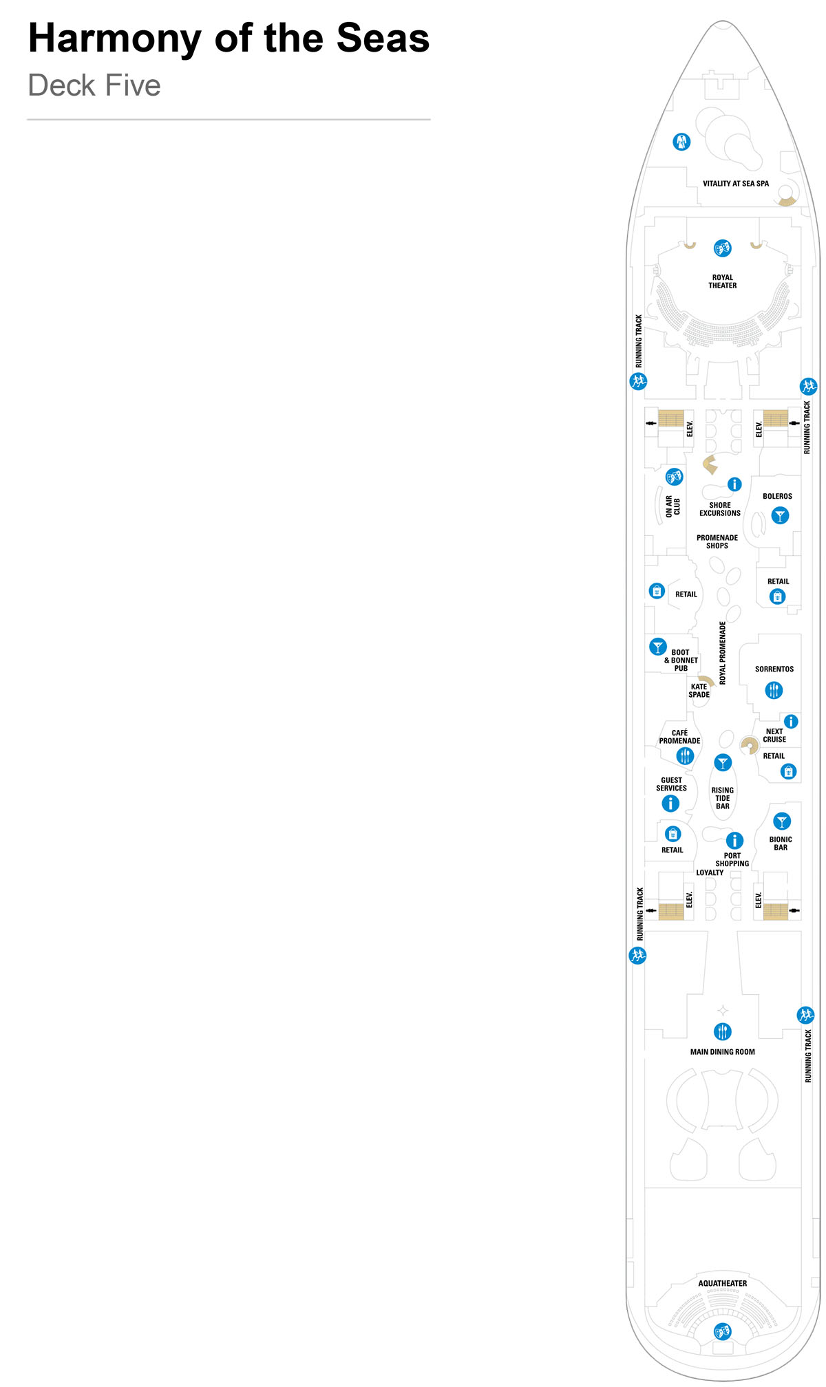 Harmony of the Seas Deck 5