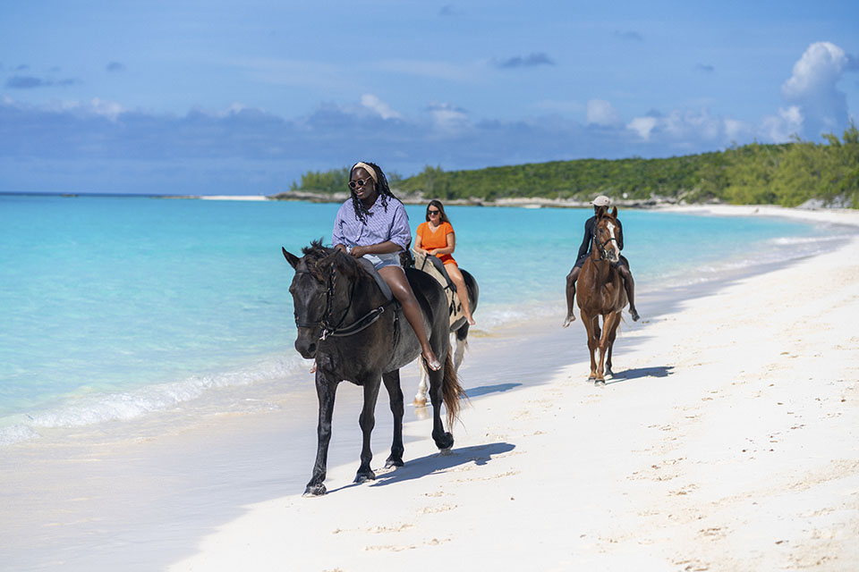 Horseback Riding on Half Moon Cay