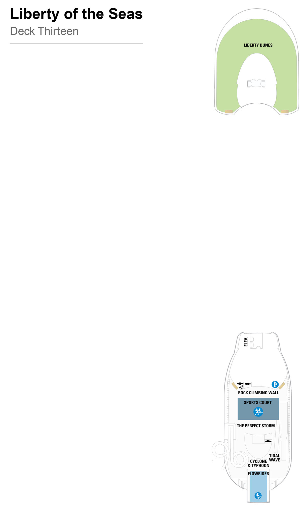 Liberty of the Seas Deck 13