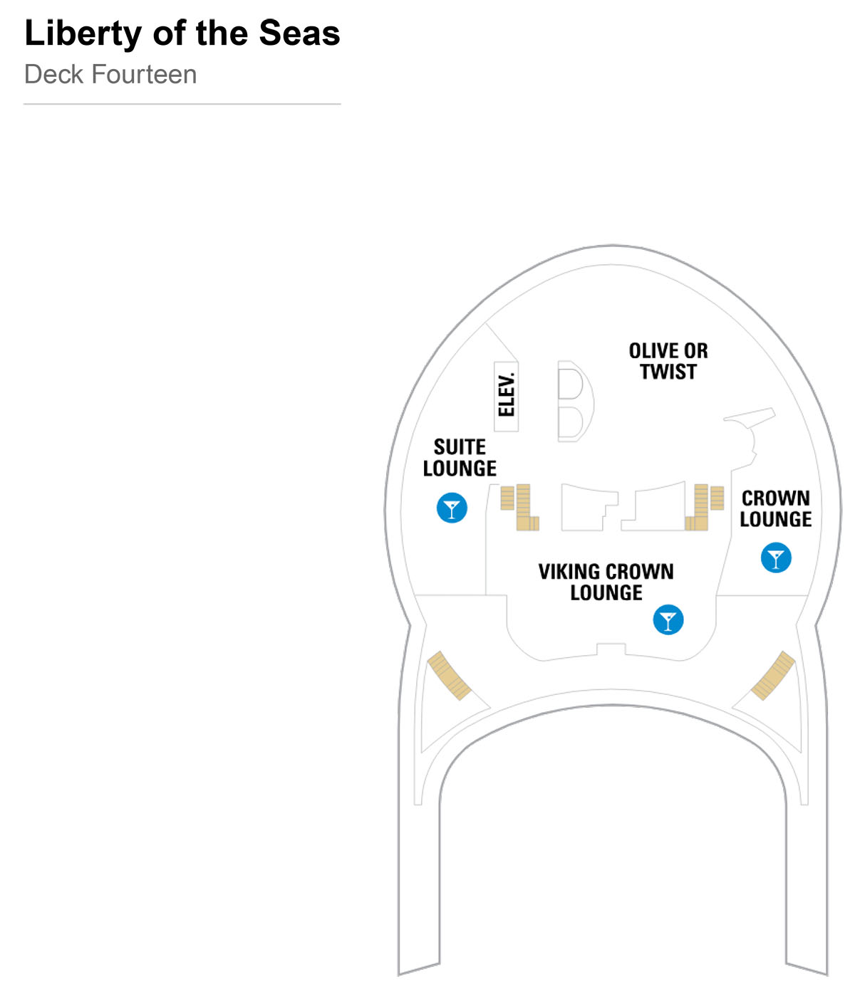 Liberty of the Seas Deck 14