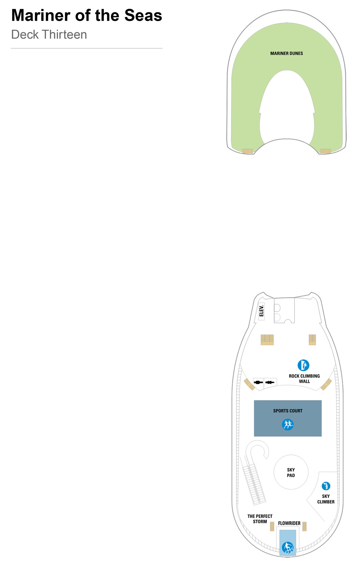 Mariner of the Seas Deck 13