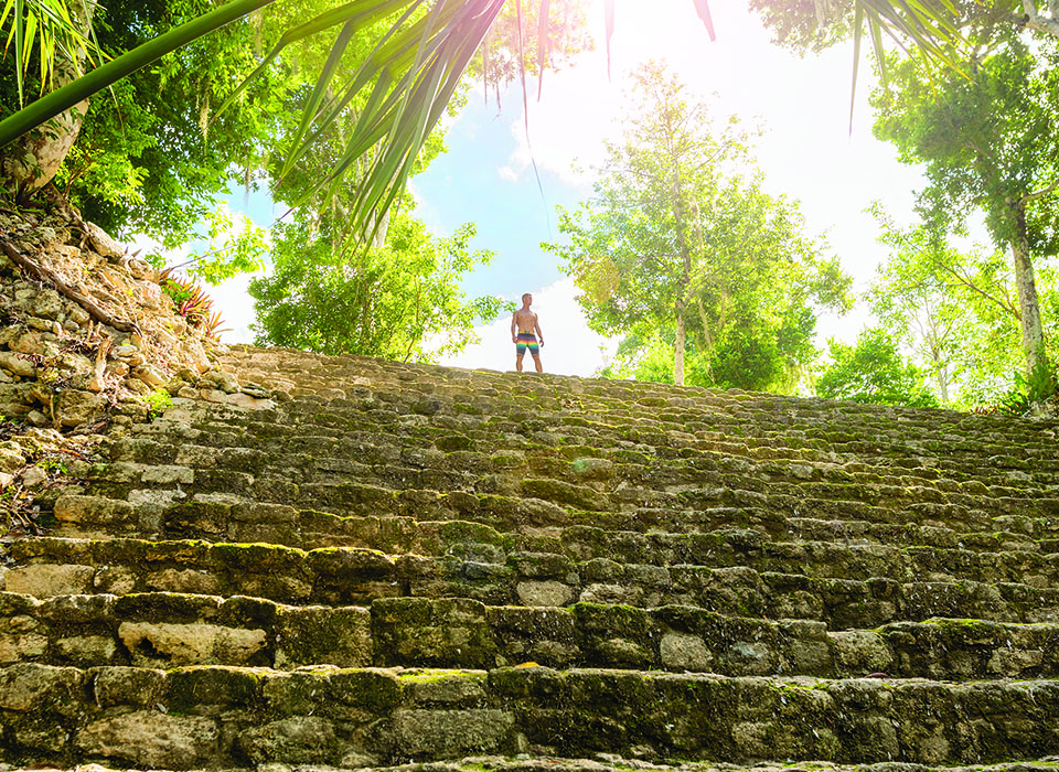 Mayan Ruins on a Royal Caribbean Cruise