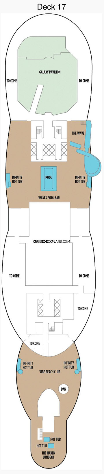 Norwegian Viva Deck 17