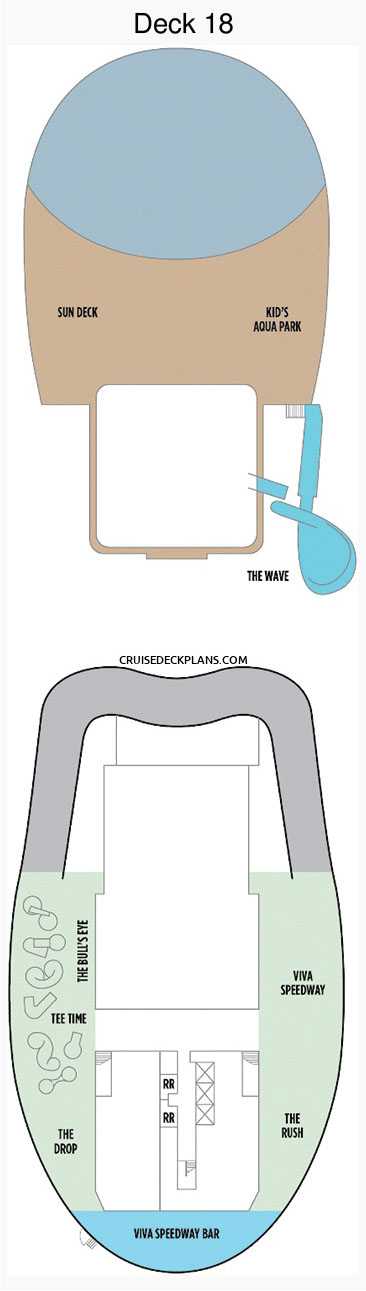 Norwegian Viva Deck 18