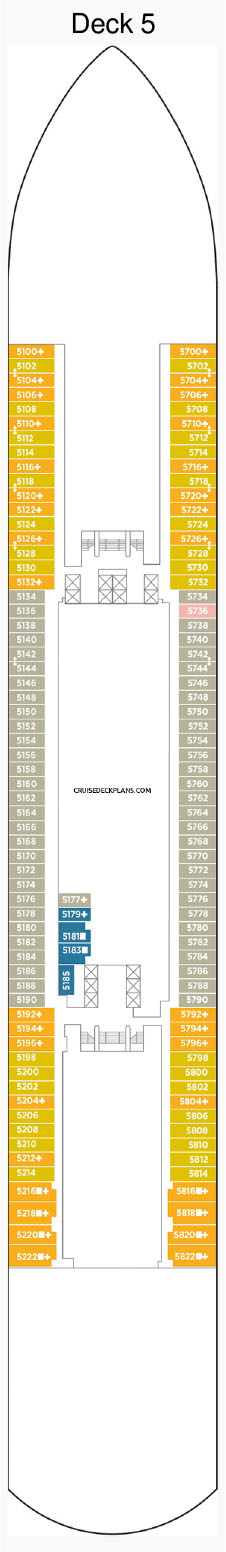 Norwegian Viva Deck 5