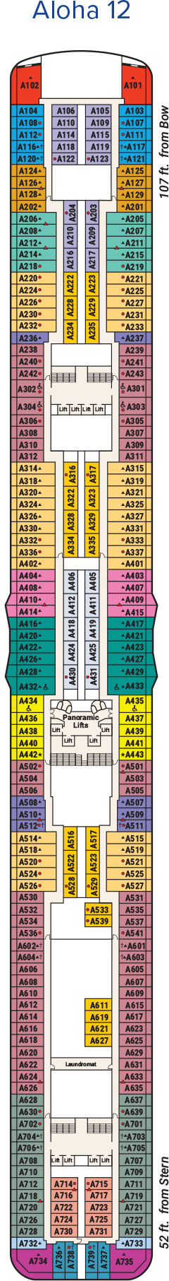 Regal Princess Deck Plan 12
