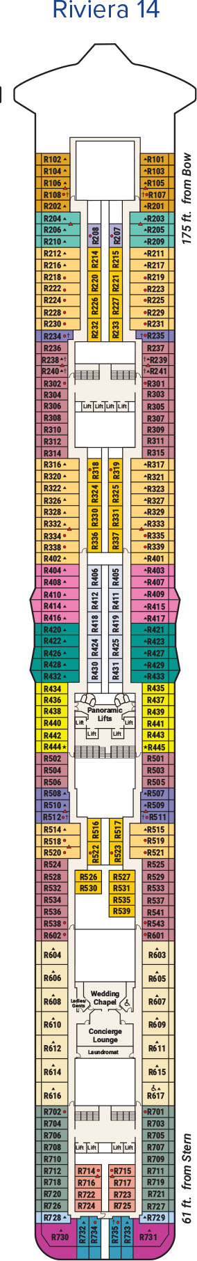 Regal Princess Deck Plan 14