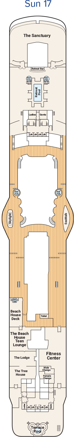 Regal Princess Deck Plan 17