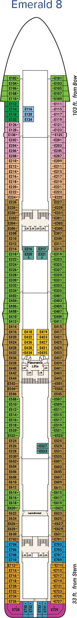 Regal Princess Deck Plan 8