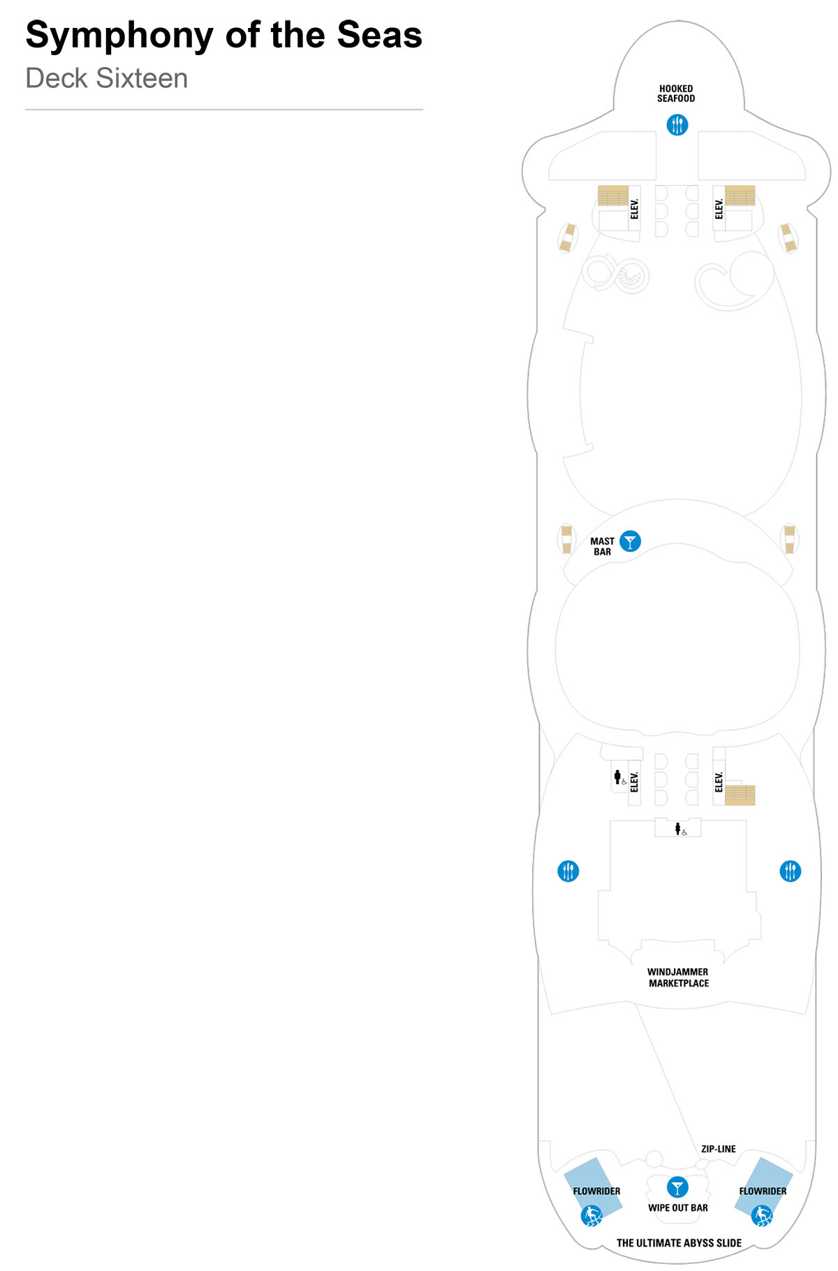 Symphony of the Seas Deck 16