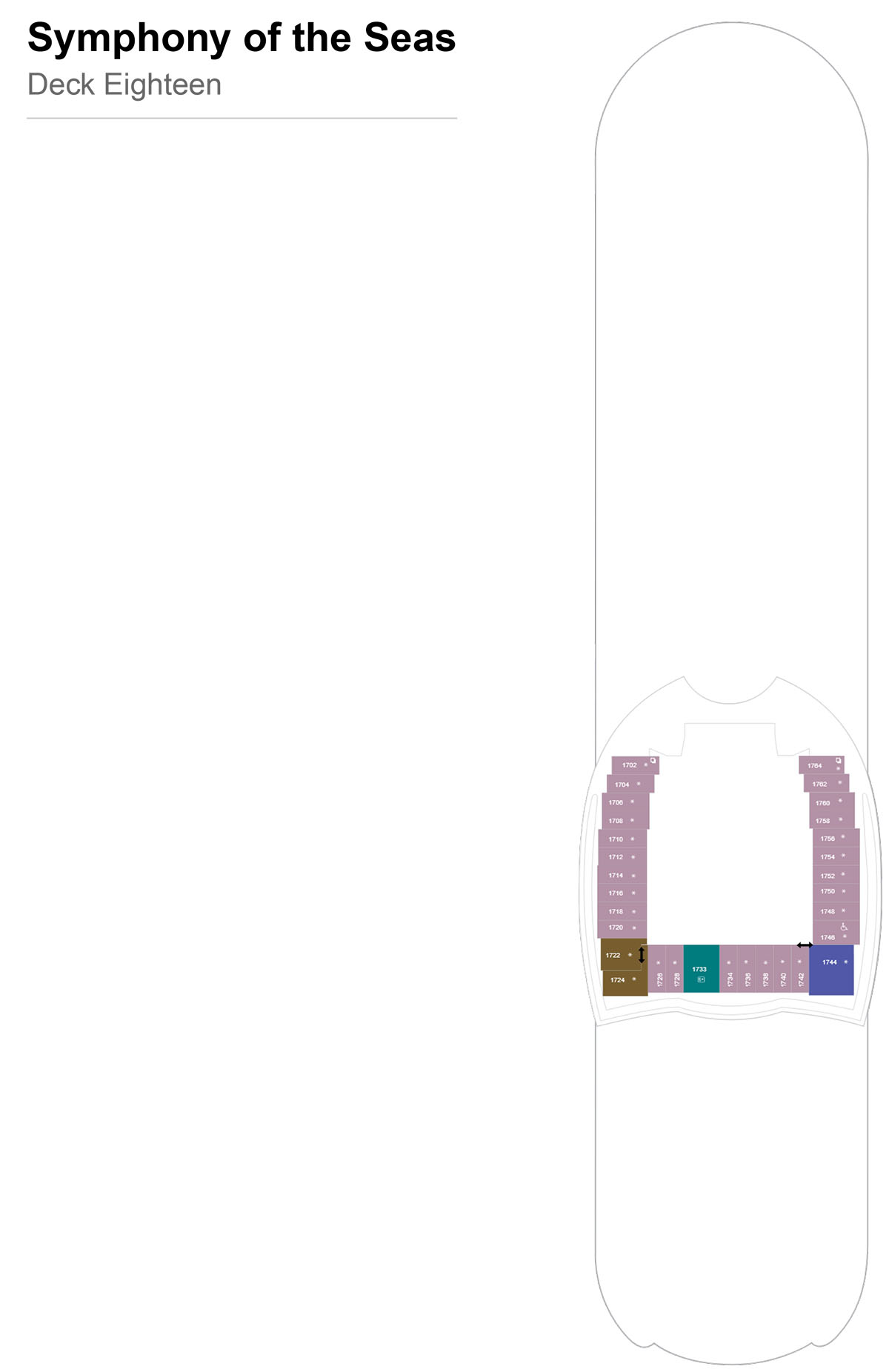 Symphony of the Seas Deck 18