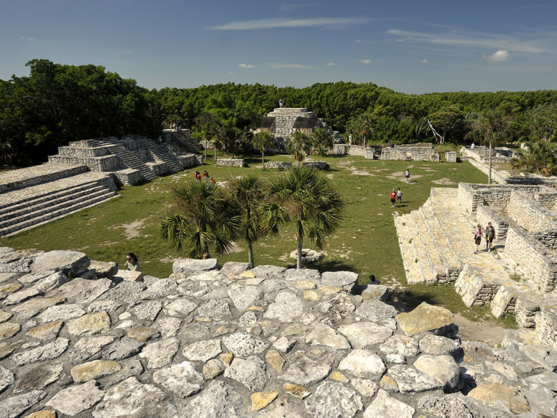 Xcambo Ruins in Mexico on a Carnival Cruise shore excursion