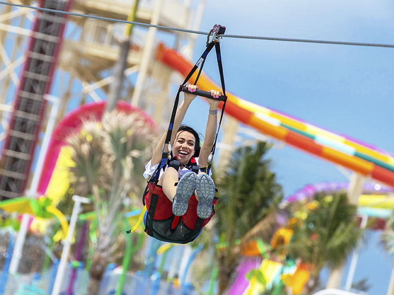 Zip Line at Perfect Day at CocoCay