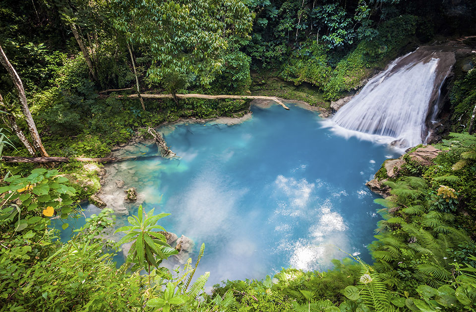 Blue Hole in Jamaica Blue Hole in Jamaica