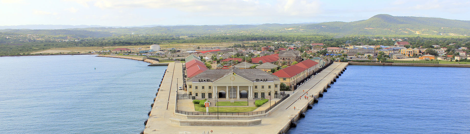 Cruise Dock at Falmouth, Jamaica Cruise Dock at Falmouth, Jamaica