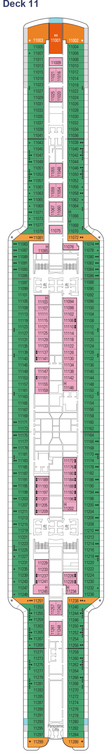 MSC Seascape Deck 11