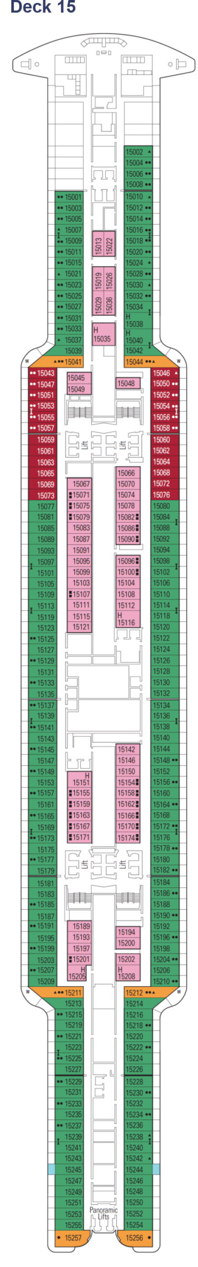 MSC Seascape Deck 15