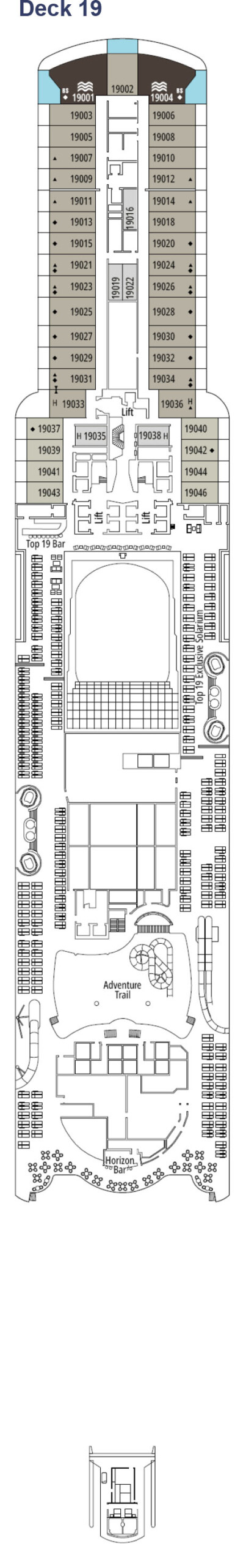 MSC Seascape Deck 19