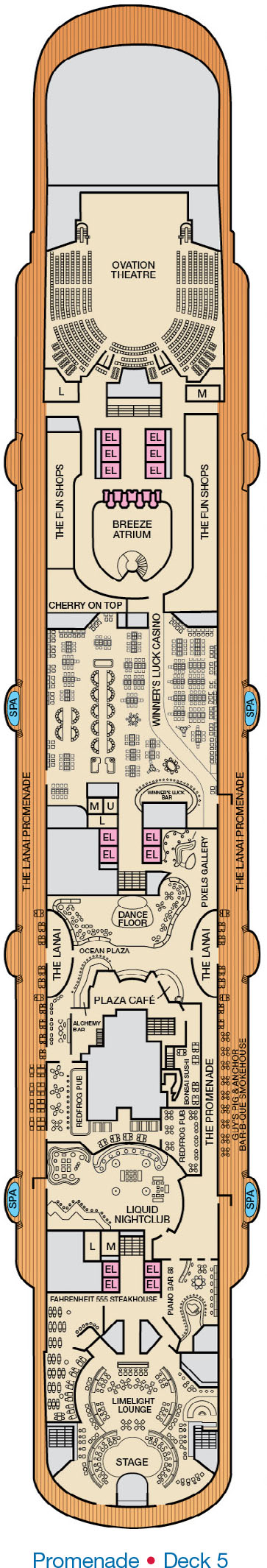 Carnival Breeze Deck 5 Carnival Breeze Deck 5