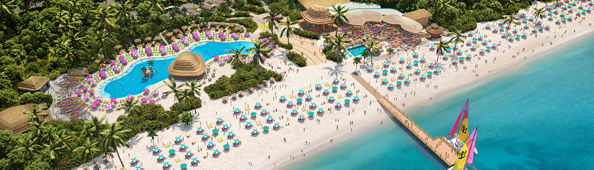 Royal Beach Club Cozumel Rendering Royal Beach Club Cozumel Rendering