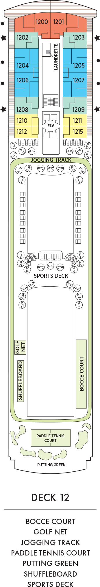 Seven Seas Splendor Deck 12 Seven Seas Splendor Deck 12