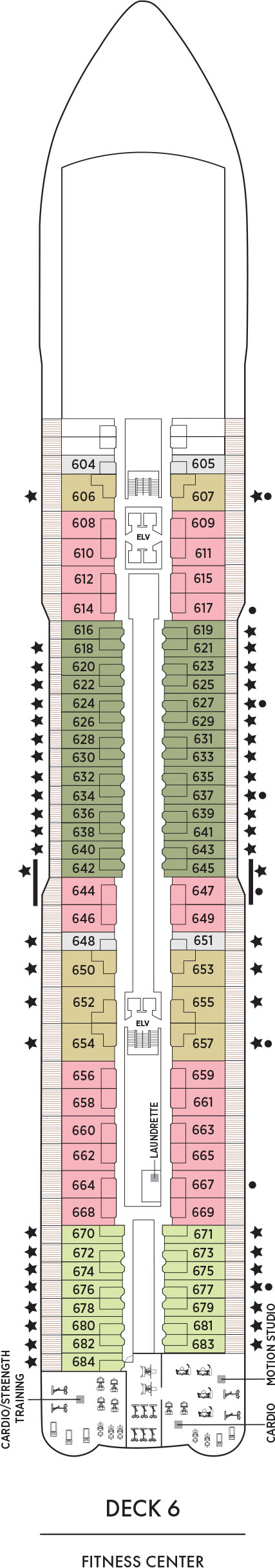 Seven Seas Splendor Deck 6