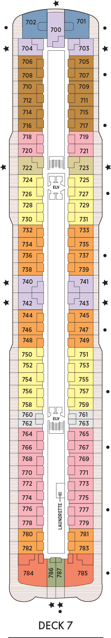 Seven Seas Splendor Deck 7 Seven Seas Splendor Deck 7