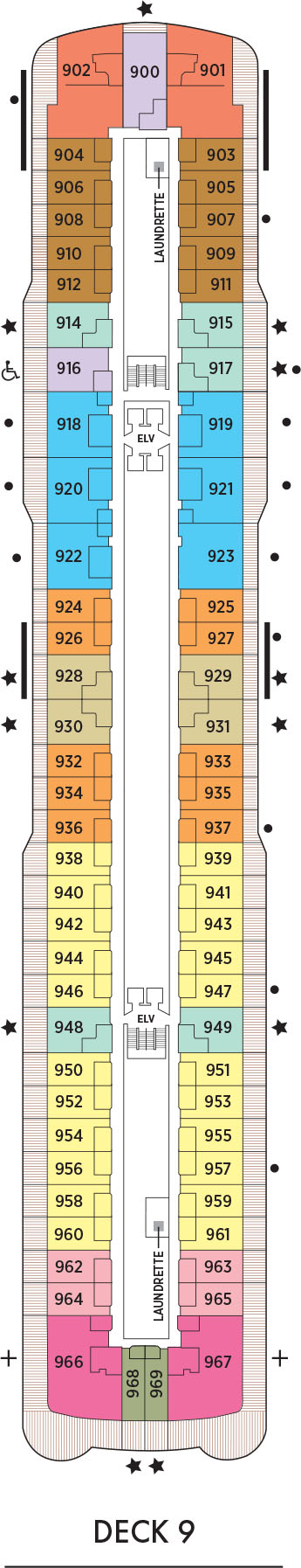 Seven Seas Splendor Deck 9 Seven Seas Splendor Deck 9