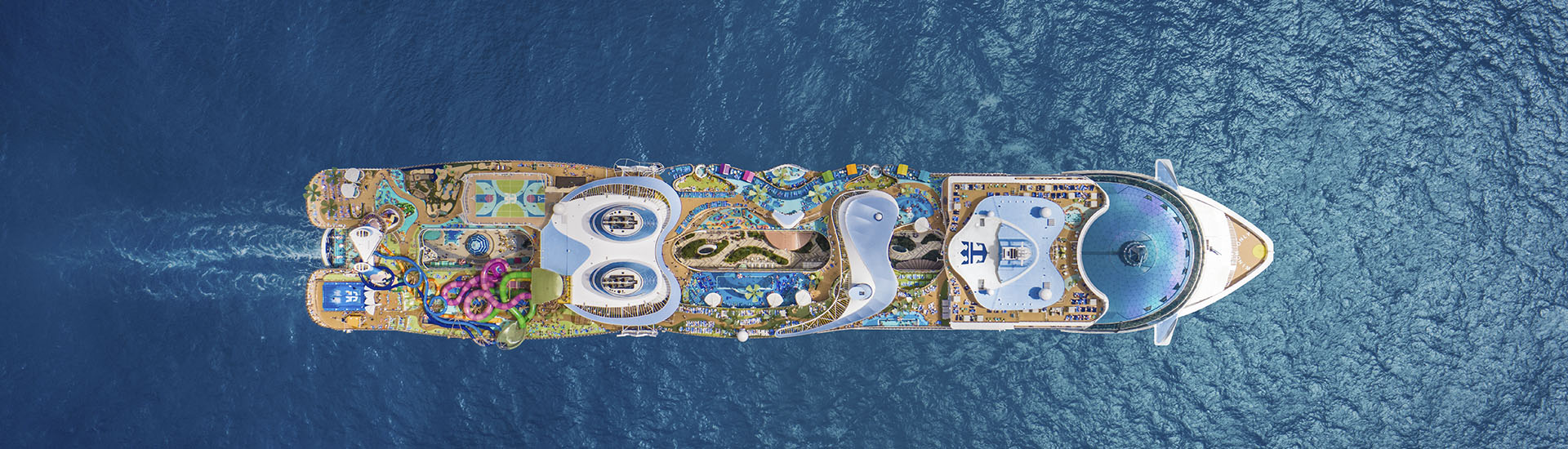 Icon of the Seas Aerial