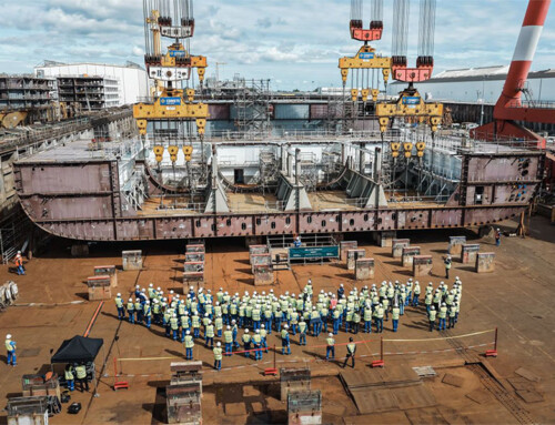 Seventh Oasis Class Ship Construction Begins
