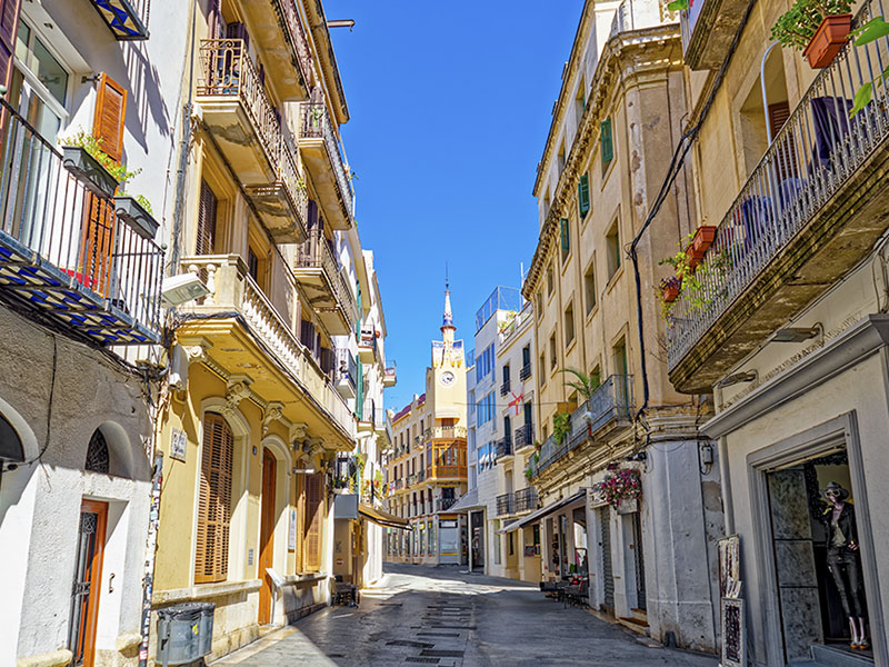 Sitges - a city near Barcelona, Spain