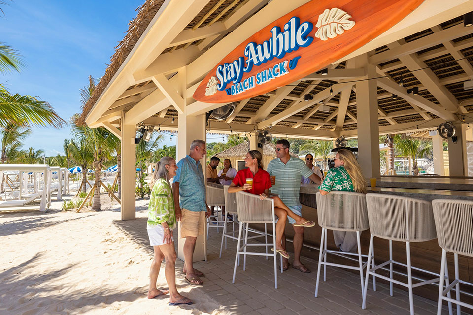 Stay Awhile Beach Shack at RelaxAway, Half Moon Cay Stay Awhile Beach Shack at RelaxAway, Half Moon Cay