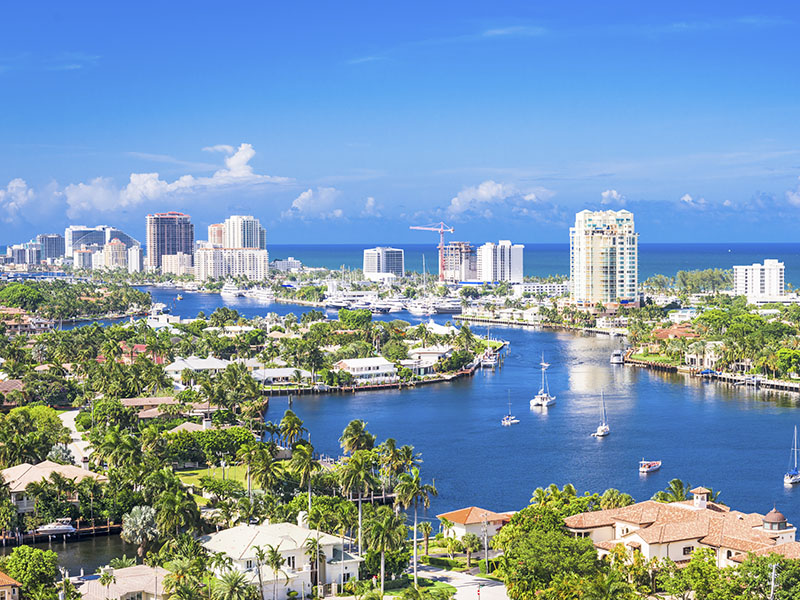 Fort Lauderdale, Florida Skyline