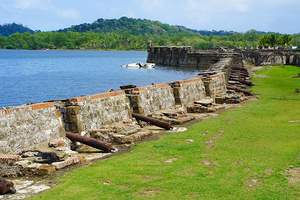 Fortifications at Portobelo, Panama Fortifications at Portobelo, Panama